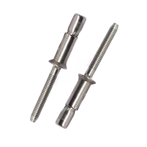Rivets aveugles verrouillés en acier inoxydable à tête fraisée <span class=keywords><strong>Monobolt</strong></span>/Interlock pop <span class=keywords><strong>Rivet</strong></span> d'usine directe de la Chine - Product Image 1