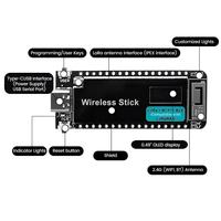 Carte de développement ESP32-S3 Wireless Stick V3 433-510MHz 863-928MHz Lora WiFi BT avec écran OLED de 0,49 pouce Type-C