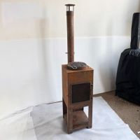 Artículos de Jardinería, Chimeneas Multifuncionales para Jardín, Brasero Cuadrado de Leña para Exteriores, Brasero de Corten