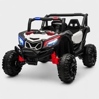 Voiture électrique pour enfants 12V, UTV biplace, buggy tout-terrain, deux moteurs 45W, alimentée par batterie, en plastique