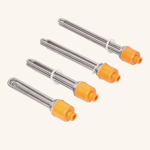 Elemento calefactor tubular de inmersión en vapor de 110V 220V 380V, tubo de calentamiento eléctrico de acero inoxidable para generador de vapor. - Product Image 1