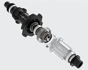 Juego de Ruedas de Carbono con Freno de Disco y Neumáticos Tubeless, Serie U - Aerodinámico, 700c, Altura de Cuadro de 60mm, Pilar de Acero, Llanta de Carbono, Ligero - Product Image 6