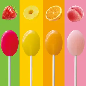 Xilitol azúcar caramelo lollipop candy para niños