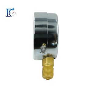 Manomètre de pression sous vide personnalisable, connexion en laiton 1/4 NPT - Product Image 2