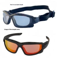 Nouvelles Lunettes de Soleil Tactiques de Sport en Plein Air, Lunettes de Tir de Sécurité Réglables, Lunettes Tactiques Utilitaires pour Adultes
