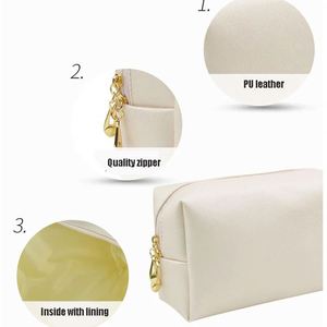 PU Leather <b>Makeup</b> Bag Cosmetic Zipper Pouch Toiletry Bag <b>Makeup</b> Bag Cosmetic Organizer Zipper Toiletry Pouch <b>Makeup</b> <b>Case</b> - Product Image 4