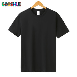 Camiseta de algodón liso de verano OEM para <span class=keywords><strong>hombre</strong></span> 230 gramos de calidad <span class=keywords><strong>deportiva</strong></span> de punto transpirable con personal - Product Image 4