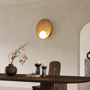 Lampes murales LED en résine classiques modernes pour l'intérieur et l'extérieur, <span class=keywords><strong>avec</strong></span> <span class=keywords><strong>variateur</strong></span> d'intensité lumineuse, lumière chaude 3000K et durée de vie de 50 000 heures - Product Image 4