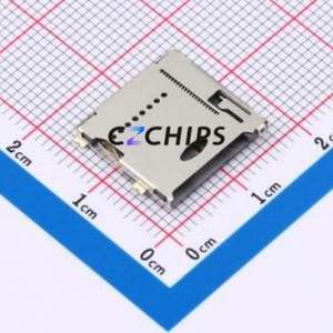 MEM2075-00-140-01-A SD Card / Memory Card Connector SMD Connector Self-Return Type MicroSD Card (TF Card) 1.4mm - Product Image 1