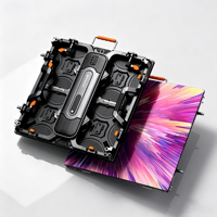 Mur vidéo LED modulaire à verrouillage rapide pour location, écran d'affichage LED intérieur/extérieur, CMS à distance, haute luminosité, lisible en plein soleil