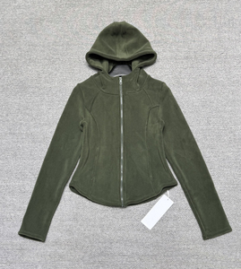 <span class=keywords><strong>Veste</strong></span> <span class=keywords><strong>polaire</strong></span> zippée à capuche pour <span class=keywords><strong>femme</strong></span>, manches longues, écologique, respirante, coupe-vent, décontractée, pour l'hiver, vêtements de sport - Product Image 3