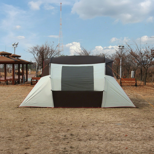 Lona de Túnel Portátil Impermeable y Resistente a los Rayos UV, Tipo Extendido, para Camping en Exteriores, Cuatro Estaciones, 2000-3000mm, Impermeabilización Negra - Product Image 1