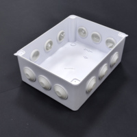 Lesun 255*200*120mm IP65 RA RT Boîte de jonction plastique étanche à la poussière et à l'eau Moulée par injection Type d'injection