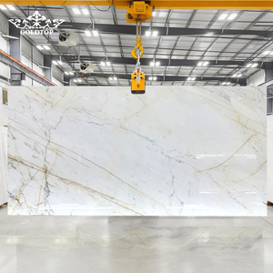 GOLDTOP OEM/ODM Developer Luxury Hotel and Apartment Bathroom Project Calacatta Paonazzo <b>Marble</b> Countertops Decoration - Product Image 3