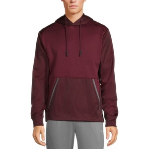 Performance Running <b>Hoodie</b> with Breathable 100% Cotton Fabric Winter Summer Athletic Men's Custom Logo <b>Workout</b> Top - Product Image 1