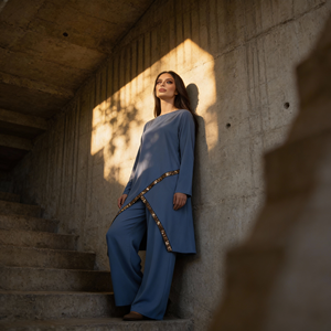 High Quality Custom Patchwork Polyester Elegant Luxury Abaya for Muslim Women <b>Evening</b> Dress - Product Image 1