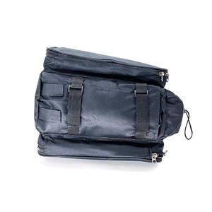 ポータブル自転車リアラックバッグ反射ストラップ付き折りたたみ式多機能バイクパニエバッグ防水リアバイクライディングバッグ - Product Image 3