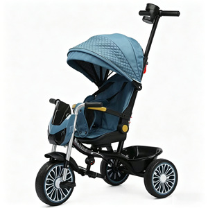 Cochecito <span class=keywords><strong>de</strong></span> Bebé 4 en 1, Triciclo para Niños, Cochecito <span class=keywords><strong>de</strong></span> Bebé Barato, Triciclo <span class=keywords><strong>de</strong></span> 3 Ruedas, Triciclos para Niñas, Triciclos para Niños Pequeños - Product Image 6