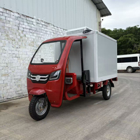Tricycles frigorifiques pour aliments surgelés, boîtes de transport pour la conservation des légumes et fruits frais, camions pour la logistique de la chaîne du froid, motos