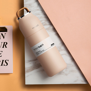Taza de viaje de vacío doble de acero inoxidable Acus Platinum Jue, venta al por mayor, regalos de negocios, paja, 6-12 horas, aislamiento térmico, ebullición - Product Image 4