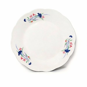 Assiettes en céramique en gros / Assiettes à soupe / Assiettes à salade / Assiettes à accompagnement / Assiettes plates – Assiette en porcelaine pas chère Marque HARVIT Motif floral - Product Image 3