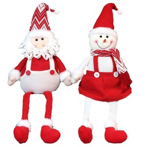 Decorazioni Natalizie 2025 di Alta Qualità, Bambole Ornamentali Rosse e Bianche, Addobbi per Vetrine e Feste, <span class=keywords><strong>Babbo</strong></span> <span class=keywords><strong>Natale</strong></span> - Product Image 5