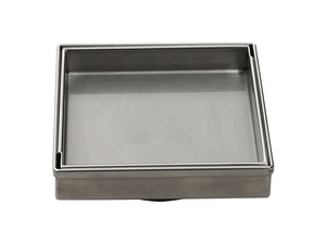 ท่อระบายน้ำพื้นทรงสี่เหลี่ยมขนาด150x150มม. ท่อระบายน้ำสแตนเลส316 304ในห้องน้ำ - Product Image 5