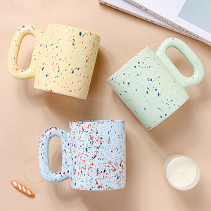 Tazas de Cerámica con Patrón de Mármol de 350 ml, Impresión Serigráfica, Regalos Empresariales - Product Image 1