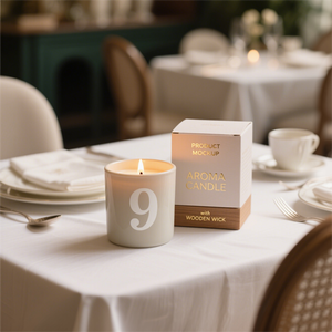 Luxury Custom 10oz 8oz Rigid Hard Cardboard Candle Boxes with Matt Lamination Embossing Paper Tray Luxury Gift Box for Candles