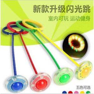 Flashing Bouncy Ball With Led Light For Indoor Fitness <b>Exercise</b> Unisex Toy Plastic Material Colored <b>Wheels</b> - Product Image 1