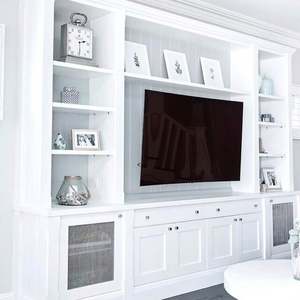 <span class=keywords><strong>IMK</strong></span> Moderne Nouveau Design Salon LCD Meuble TV Cabinet Blanc - Product Image 2