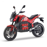 Scooter électrique EEC de nouvelle conception avec moteur sans balais de 6000 W, batterie au lithium, vitesse maximale de 100 km/h, autonomie de 210 km, charge rapide, Chine