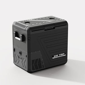 35L/45L/55L taşınabilir buzdolabı dondurucular çift bölge kamp buzdolabı 12V çift kullanımlı araç soğutucu araba açık mobil buzdolabı için - Product Image 4