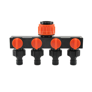 <strong>Multi</strong>-function Irrigation Water Pipe 4 Way Agriculture Garden Water Faucet Adapter <strong>Hose</strong> Splitter Tap <strong>Connector</strong>