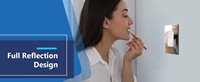 Cache-interrupteur en acrylique en gros, découpe laser personnalisée, couvercle en PMMA pour panneau de prise électrique