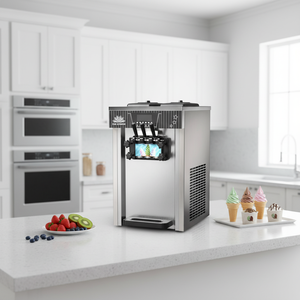 Máquina comercial automática de helados suaves con acero inoxidable para restaurantes - Product Image 6