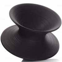 Fauteuil pivotant en spirale unique et pratique IDAO, siège de canapé confortable, sculpture, salon, fauteuil mignon