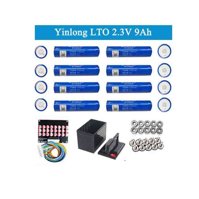 Yinlong High Power 32140 2.3V 9Ah LTO Lithium Titanate Battery for Camping Car Starter Car Audio