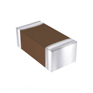 ตัวเก็บประจุ LT024D105MAT2C เซรามิก MLCC แบบ1 uF 4V X5R 0402 0402 (1005เมตริก) แบบยึดพื้นผิว - Product Image 1