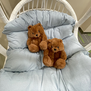Custom Corduroy Plush for <strong>Women</strong> Indoor Soft Faux Fur Cute Warm Winter Cartoon <strong>S</strong> Es Teddy Bear <strong>slippers</strong> - Product Image 4