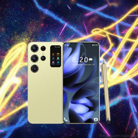 Smartphone 2025 Versi Baru Original S23 Ultra 5G 6.9" HD Bahasa Inggris Android 13 Dual SIM 108MP Kamera Belakang Deca Core 1TB 120Hz