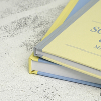 Agenda personnalisé avec logo, pour les médias sociaux et la planification de la marque, entièrement personnalisable, couverture rigide, calendrier, carnet