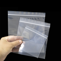 Sac en plastique alimentaire LDPE à soufflet latéral et fermeture éclair, résistant à l'humidité, fourni directement par l'usine
