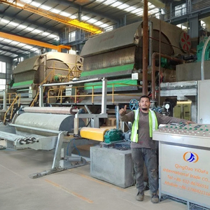 Sistema de pulpa de bambú de alta velocidad, máquina para hacer rollos Jumbo, molino de papel, línea de producción agrícola, planta de fabricación de papel tisú - Product Image 3
