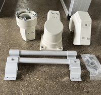 Boîtier métallique en alliage d'aluminium RUIAO 7 pouces pour panneau de commande HMI, certifié CE, IP54, revêtement poudré, écran tactile CNC
