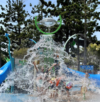Peralatan Taman Bermain Air Komersial, Rumah Air, Fitur Air Interaktif, Seluncuran Air untuk Area Bermain Air Anak dan Taman Air