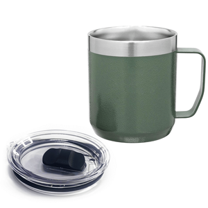 <span class=keywords><strong>Tasse</strong></span> à café isolée avec poignée en acier inoxydable de 12oz à emporter <span class=keywords><strong>tasse</strong></span> de voyage à café réutilisable <span class=keywords><strong>tasse</strong></span> à café à <span class=keywords><strong>double</strong></span> <span class=keywords><strong>paroi</strong></span> durable et réutilisable - Product Image 3