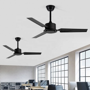 <span class=keywords><strong>Ventilateur</strong></span> de <span class=keywords><strong>plafond</strong></span> industriel silencieux et puissant de 42/52 pouces AC/DC à 3 pales pour restaurant, avec télécommande, fourni par Black Factory - Product Image 4