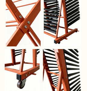 Soporte <span class=keywords><strong>de</strong></span> metal independiente con diseño inclinado en forma <span class=keywords><strong>de</strong></span> A para láminas <span class=keywords><strong>de</strong></span> vidrio, para <span class=keywords><strong>taller</strong></span> <span class=keywords><strong>de</strong></span> parabrisas y herramientas <span class=keywords><strong>de</strong></span> automoción - Product Image 4
