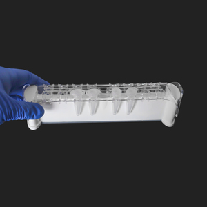 1.5 मिलीलीटर/2 मिलीलीटर ट्यूब के लिए 16-अच्छी तरह से चुंबकीय स्टैंड-मजबूत चुंबक के साथ-साथ टेटेचेबल सेंट्रीफ्यूज ट्यूब रैक - Product Image 4